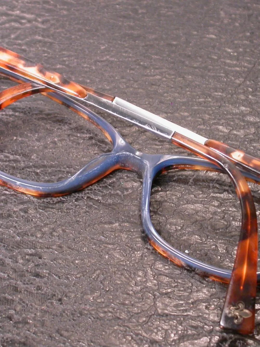 Seraphin Blue Blonde Tortoise Eyeglasses Frames Hand Made in Japan